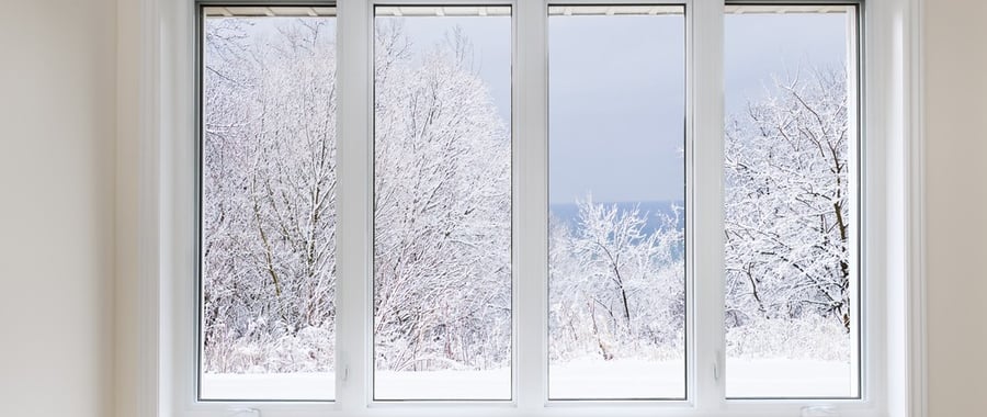 windows in winter